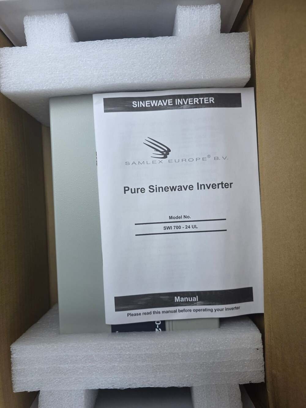 Samlex Europe Pure Sinewave Inverter Model SWI 700 - 24 UL